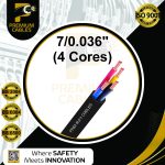 7/0.036" Four core (4-core)