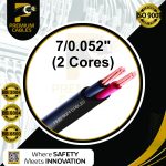 7/0.052" Two core (2-core)
